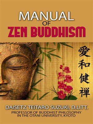 cover image of Manual of Zen Buddhism
